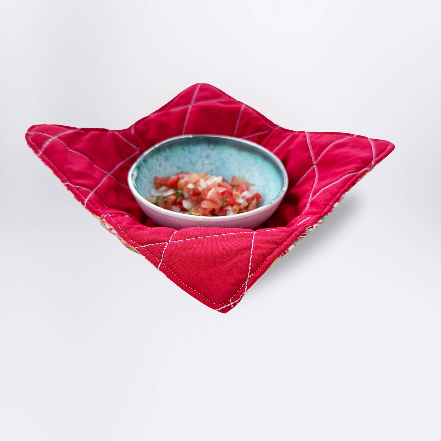 Set of 6 In-the-Hoop Microwave Bowl Cozy Embroidery Designs
