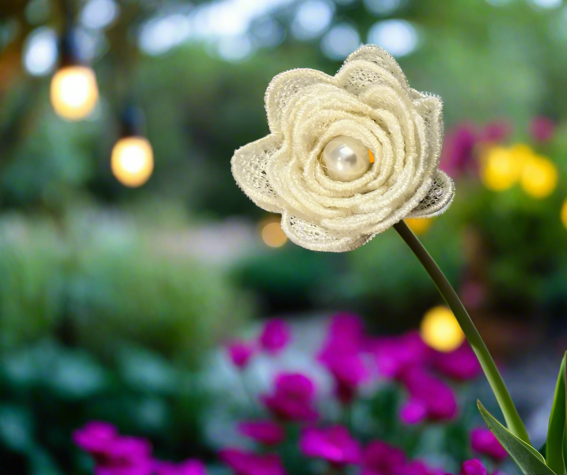 3D FSL Flower Machine Embroidery Design for 4X4 embroidery hoop