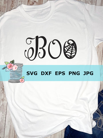Boo SVG cut file