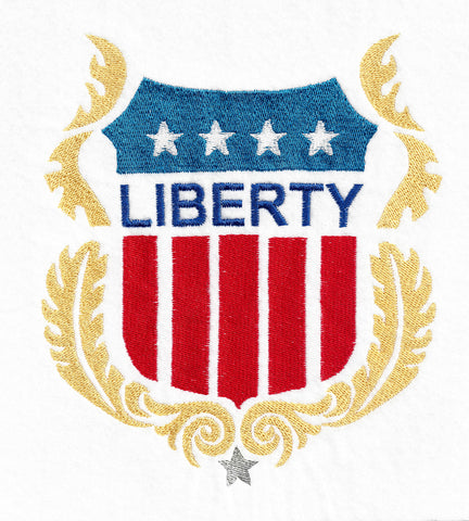 Liberty Embroidery Design