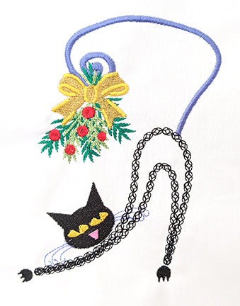 Christmas Cats Embroidery Designs