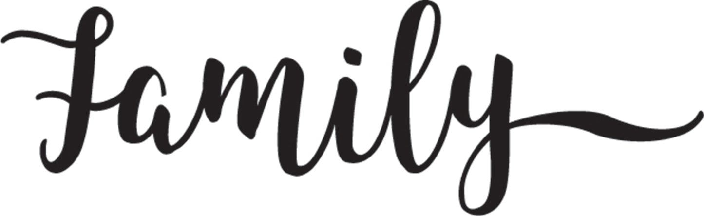Family SVG cut file