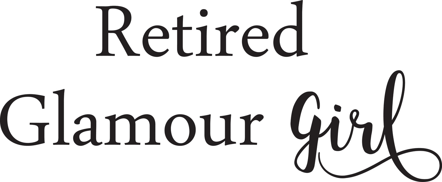 Retired Glamour Girl SVG