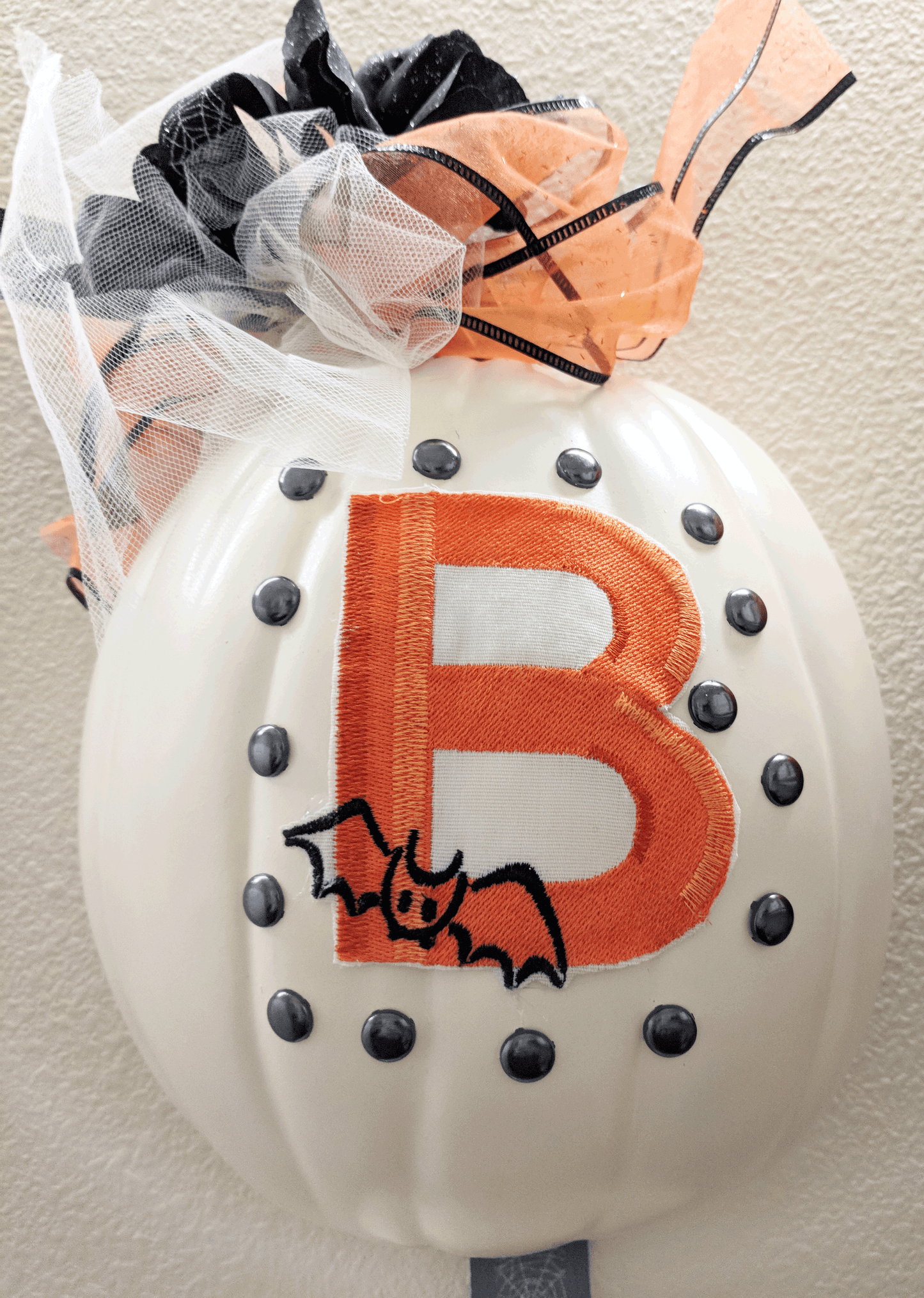 Halloween embroidery design