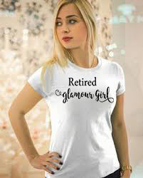 Retired Glamour Girl script svg