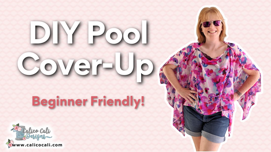 Fast & Easy DIY Beach Wrap Cover-Up