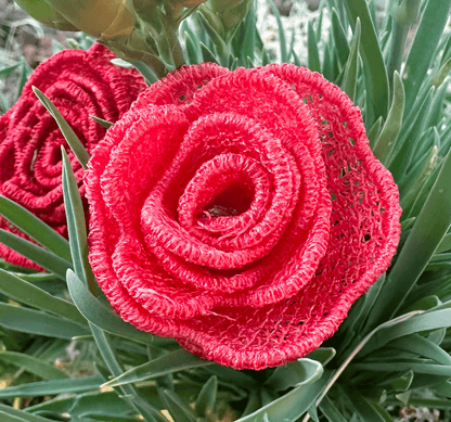3D FSL Flower Machine Embroidery Design for 4X4 embroidery hoop