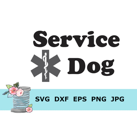 Service Dog SVG