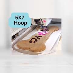 5X7 Hoop - In The Hoop Dog Bone Toys Embroidery Designs