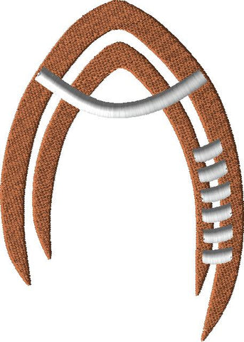 football embroidery design