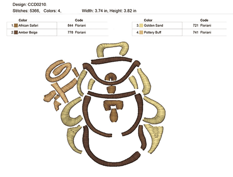 backpack embroidery design
