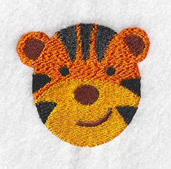 tiger embroidery design