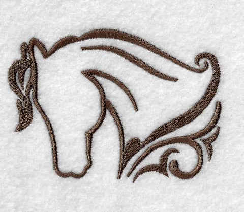 Western Horse Embroidery Design Bundle