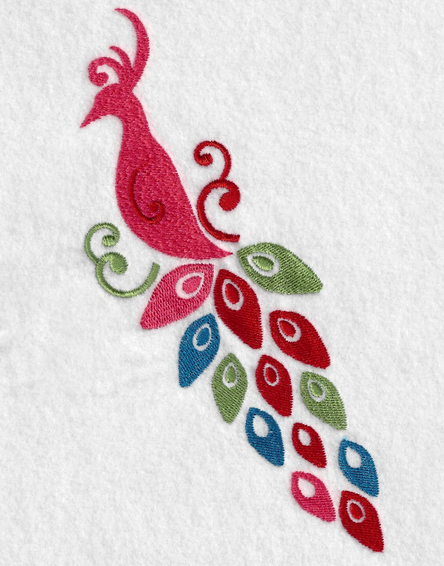 bird embroidery design