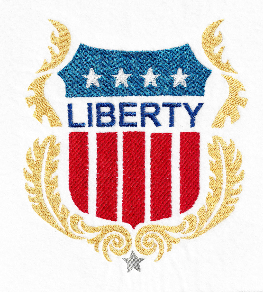 Liberty Embroidery Design