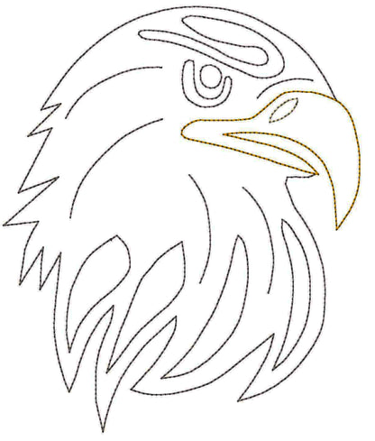 Eagle Embroidery Design