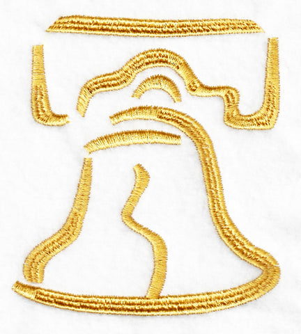 Liberty Bell Embroidery Design