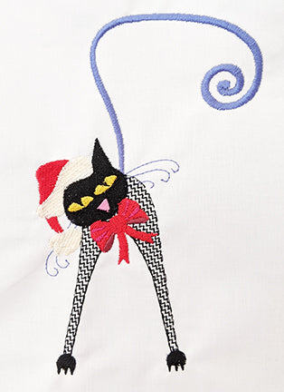 Christmas Cats Embroidery Designs