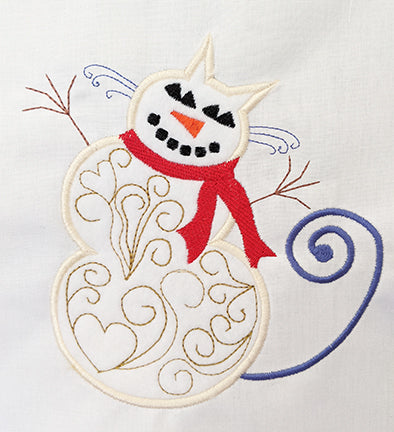 Christmas Cats Embroidery Designs