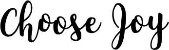 choose joy svg cut file