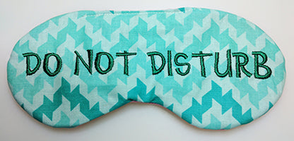 In The Hoop Sleep Mask Embroidery Design