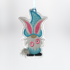 Fringe Tail Easter Bunny Gnome ITH embroidery design