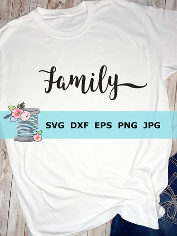 Family SVG cut file