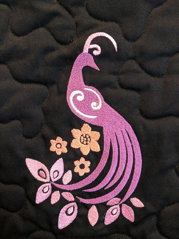 bird embroidery design