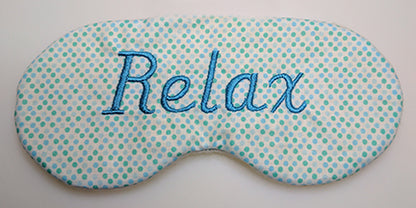 In The Hoop Sleep Mask Embroidery Design