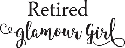 Retired Glamour Girl script svg