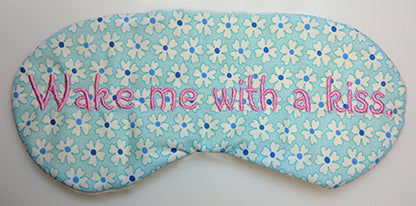 In The Hoop Sleep Mask Embroidery Design