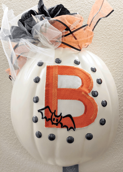 Halloween embroidery design