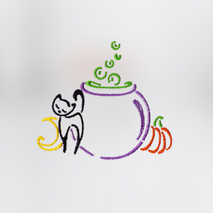 Haunting Halloween Mini Embroidery Designs