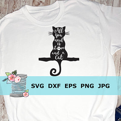 Cat SVG Cut File