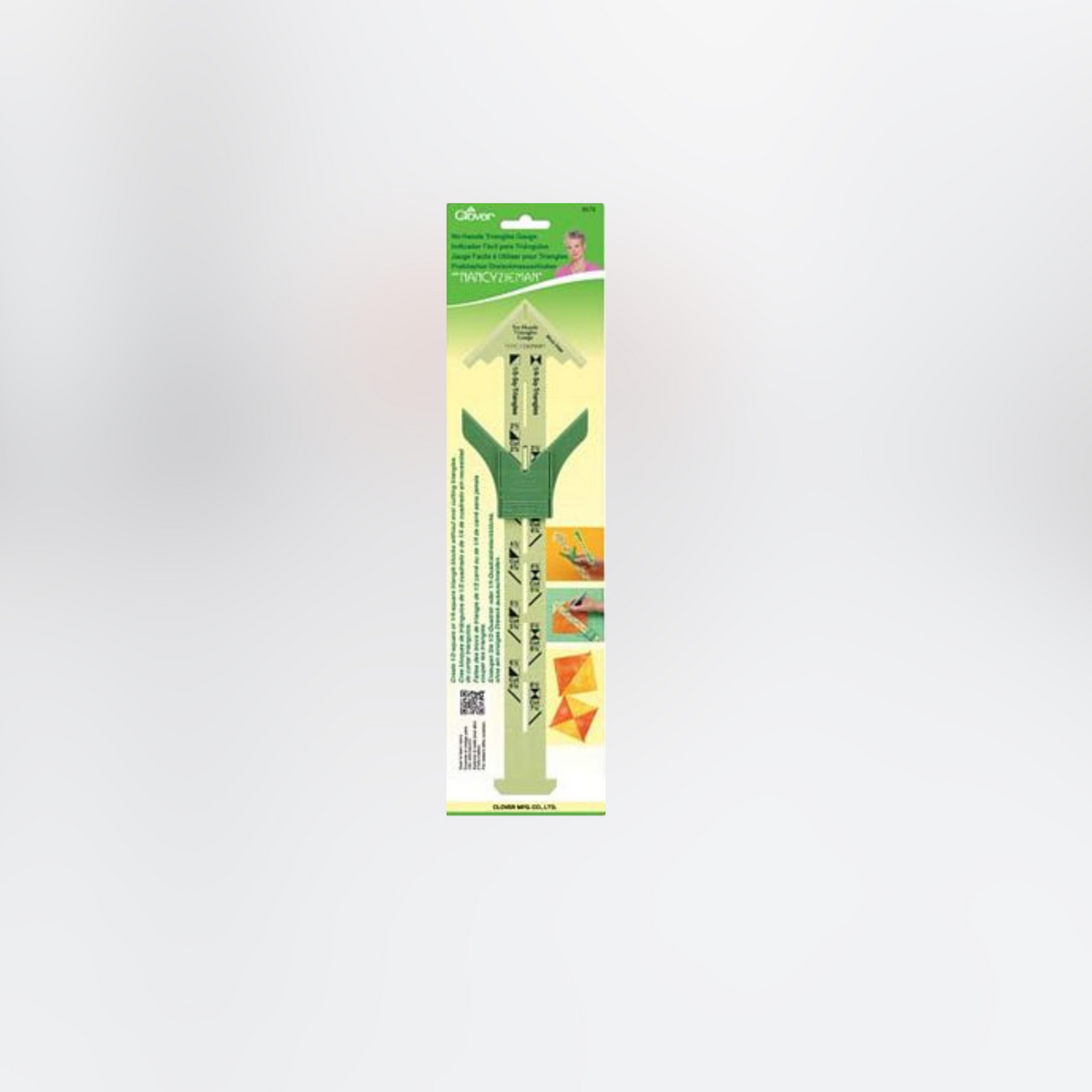 Clover Triangle Ruler No-Hassle Triangles Gauge by Clover – Calico Cali Designs