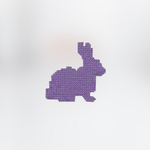Cross Stitch Bunny Embroidery Design