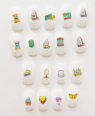 Sewing Nail Decals