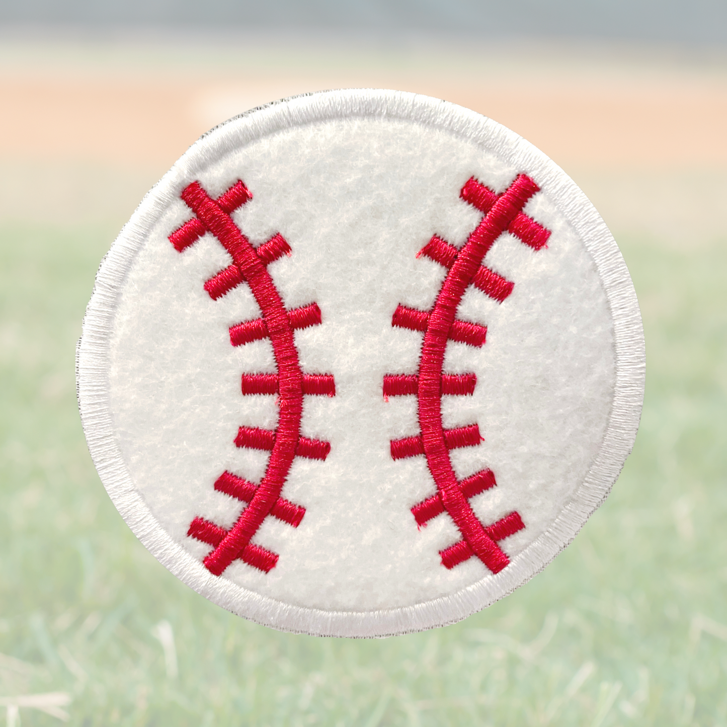 Baseball Applique Embroidery Design