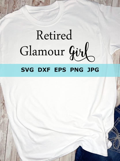 Retired Glamour Girl SVG