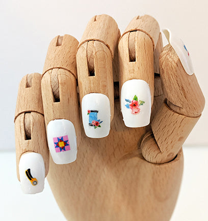 Sewing Nail Decals