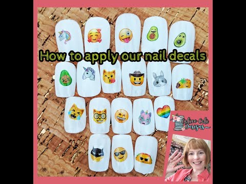 Sewing Nail Decals