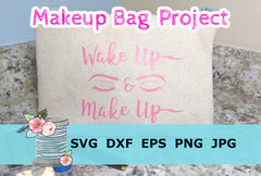 Makeup Bag SVG Project