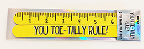 Ruler Nail File