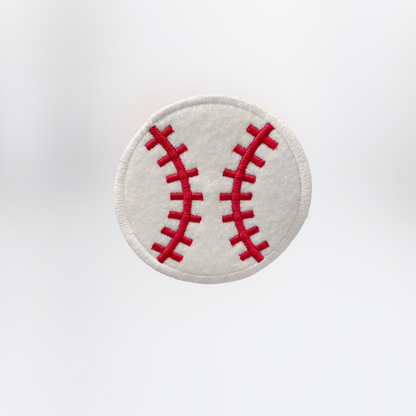 Baseball Applique Embroidery Design