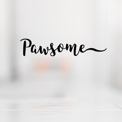 Pawsome SVG Cut file