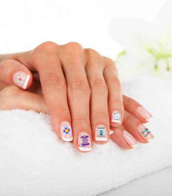 Sewing Nail Decals