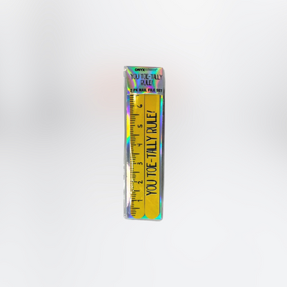 Ruler Themed Nail Files - SOLD OUT