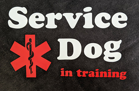 Service Dog in training SVG cut file