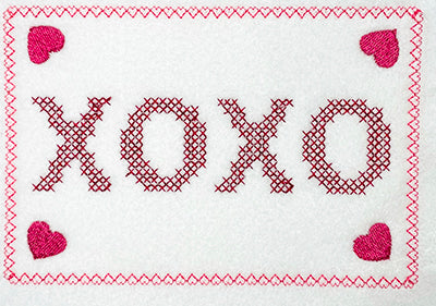 Valentine's Day Cards In The Hoop Embroidery Designs